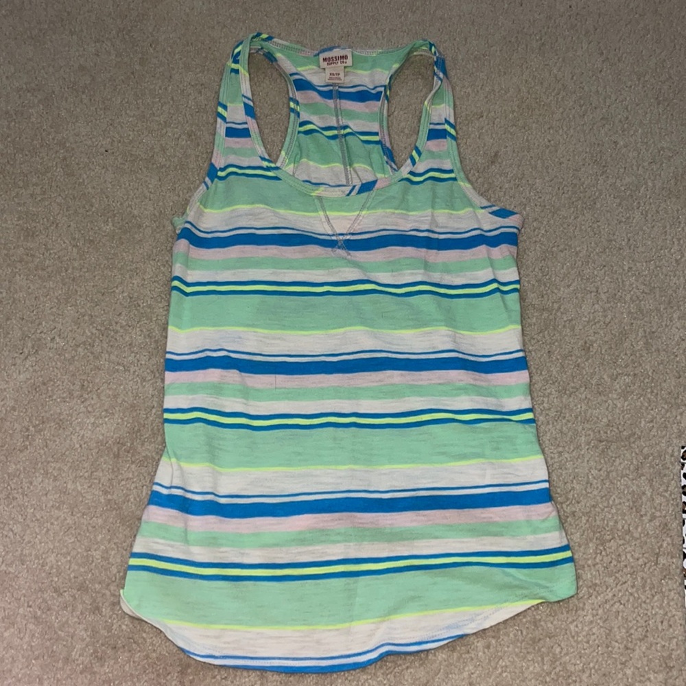 Striped tank top